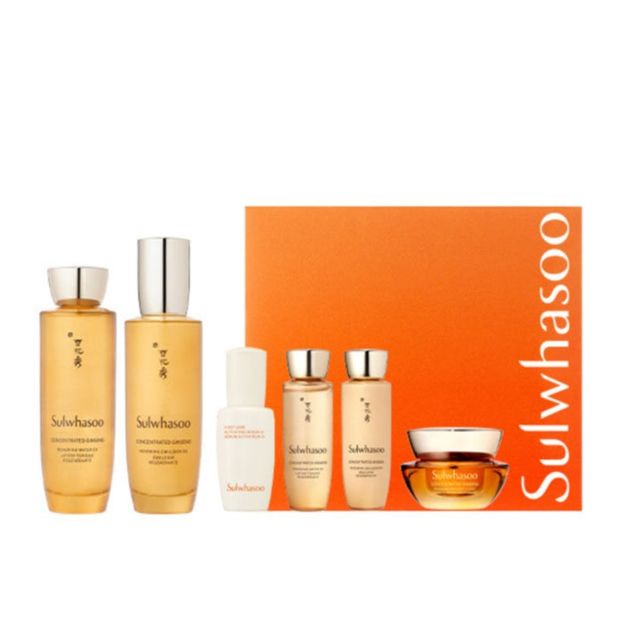 Sulwhasoo Concetrated Ginseng Daily routine Set (6 Items) - Amazingooh Wholesale