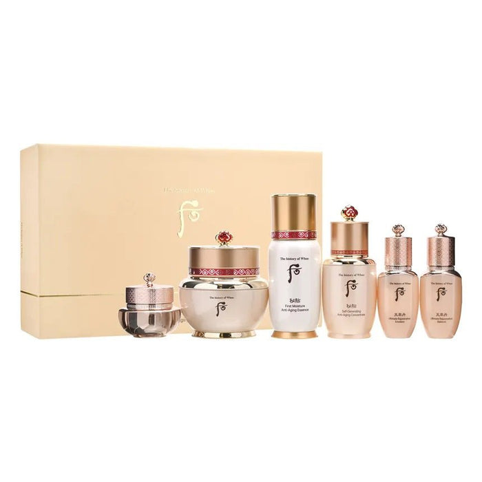 The History of Whoo Bichup Royal Anti-Aging Duo Set (Jayoon Cream + Bichup Essence) - Amazingooh Wholesale