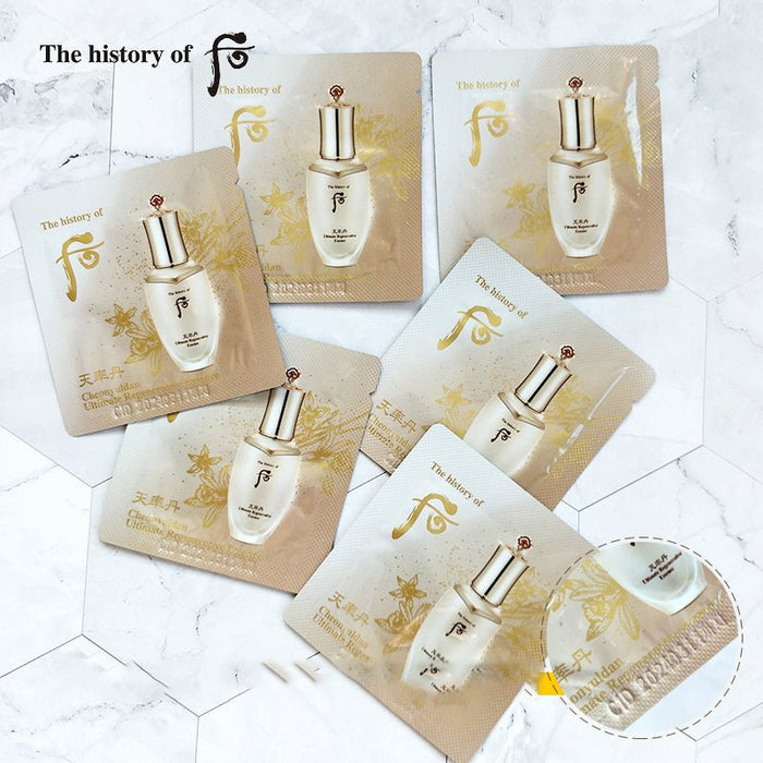 The History of Whoo Cheonyuldan Ultimate Regenerative Essence 1ml x 30/60/90/120pcs - Amazingooh Wholesale