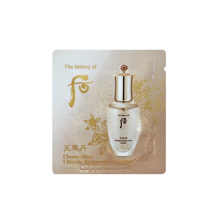 The History of Whoo Cheonyuldan Ultimate Regenerative Essence 1ml x 30/60/90/120pcs - Amazingooh Wholesale