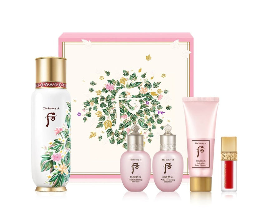 The History of Whoo First Moisture Anti-Aging Essence 4pcs Special Set - Amazingooh Wholesale
