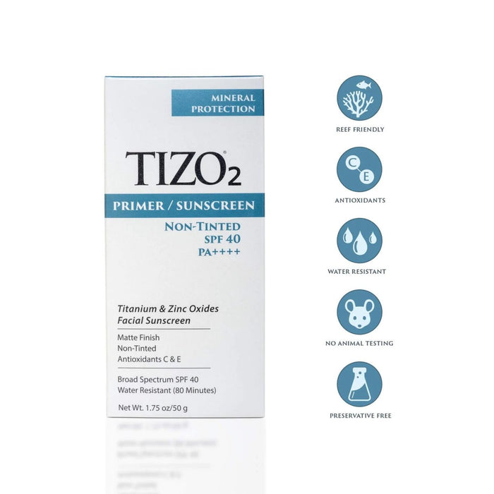 TIZO 2 Non-Tinted Facial Mineral Sunscreen SPF 40 SPF++++ - Amazingooh Wholesale