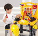 Toy Power Workbench, Kids Power Tool Bench Construction Set with Tools and Electric Drill - amazingooh