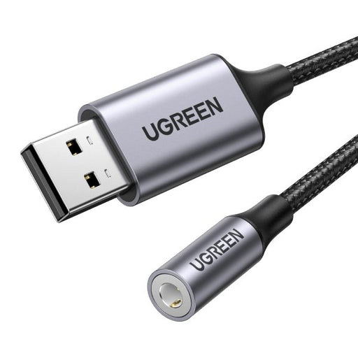 UGREEN 30757 USB to 3.5mm Audio Jack Sound Card Adapter - Amazingooh Wholesale
