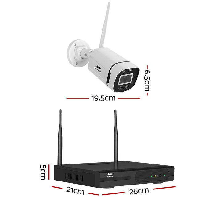 UL-tech 3MP Wireless CCTV Security Camera System Home IP Cameras WiFi 8CH NVR - Amazingooh Wholesale
