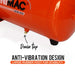 UNIMAC Air Compressor 24L 2HP Electric Portable Inflator Direct Tank Pump Oil - Amazingooh Wholesale