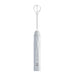 USB Charging Electric Egg Beater Milk Frother Handheld Drink Coffee Foamer White with 2 Stainless Steel Whisks - amazingooh