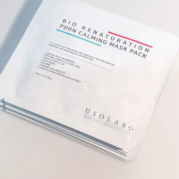 USOLAB Bio Renaturation PDRN Calming Mask Pack (1box/10ea) - Amazingooh Wholesale