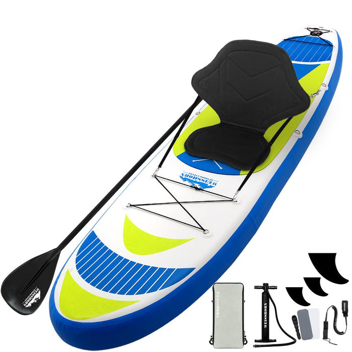 Weisshorn Stand Up Paddle Boards 11ft Inflatable SUP Surfboard Paddleboard Kayak - Amazingooh Wholesale