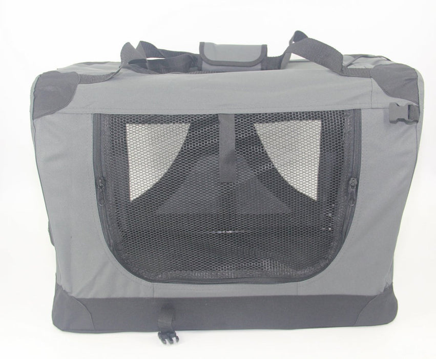YES4PETS XXXL Portable Foldable Pet Dog Cat Puppy Soft Crate-Grey - Amazingooh Wholesale