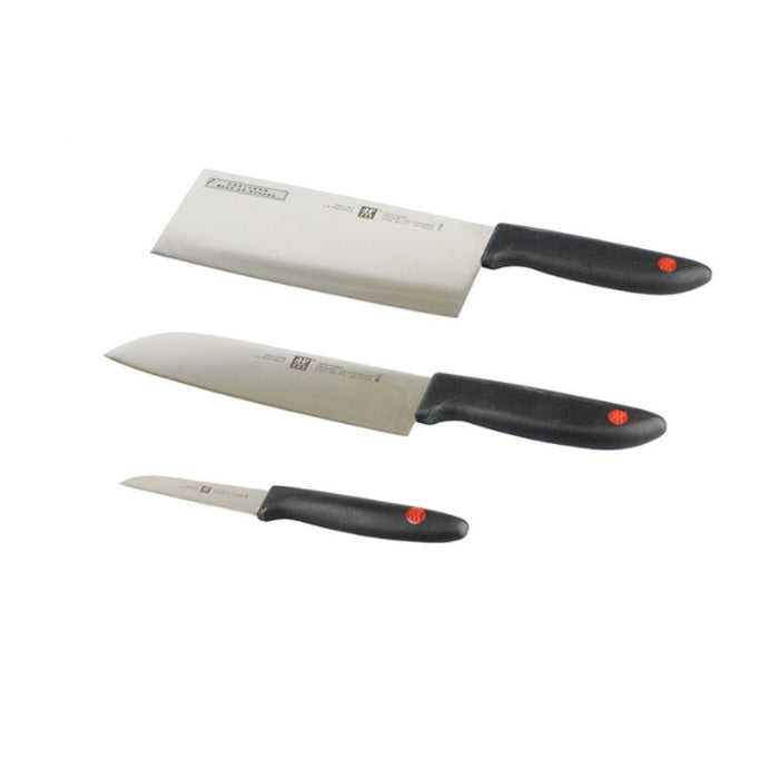 Zwilling ZW-K14 Twin Point Santoku Knife Chef's Knife 4PC Knife Set - Amazingooh Wholesale